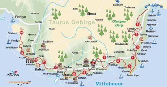 Step by Step Into Legend: Following Nature, History, and Freedom on the Lycian Way