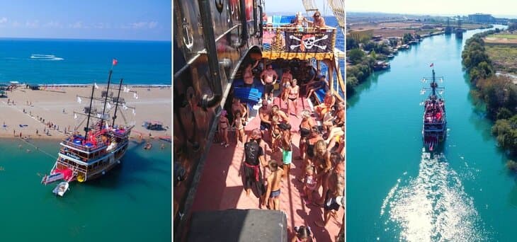 Excursion en bateau à Manavgat