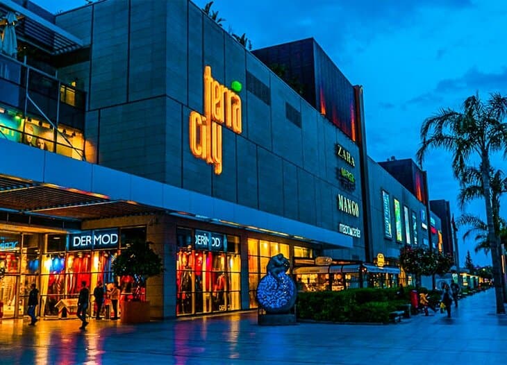 Visite shopping au Terra City